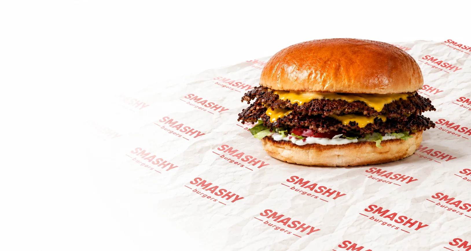 Double smash burger SMASHY