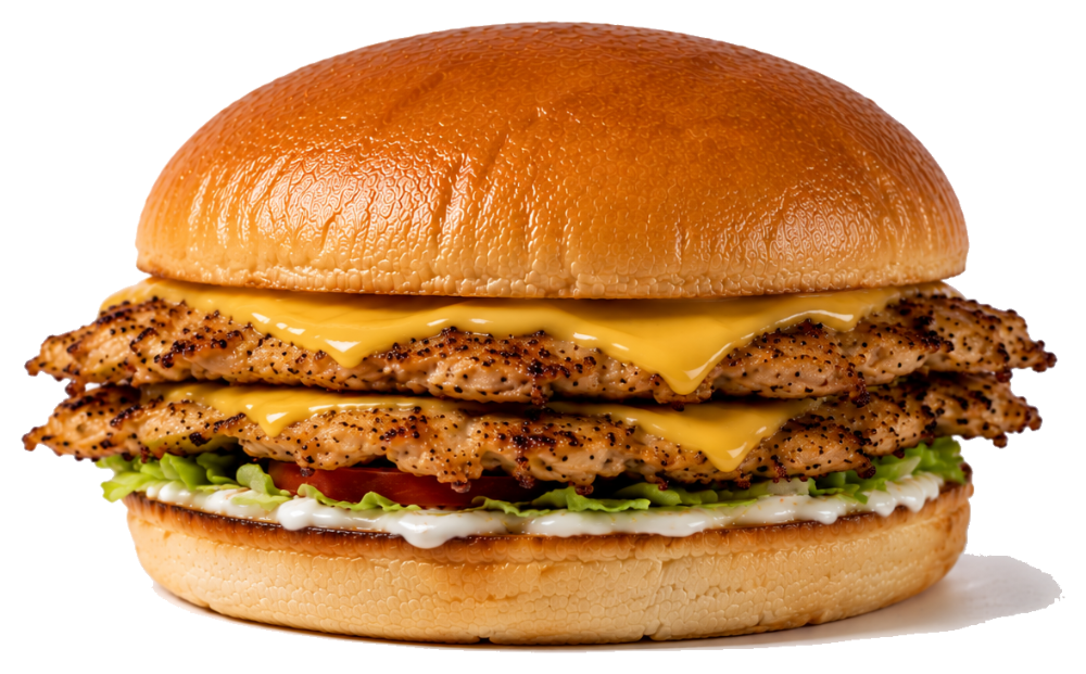 Double Chicken Burger